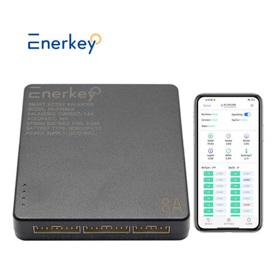 comprare Enerkey BMS 4S 8S 8A Bilanciatore Attivo Intelligente per Batterie al Litio Ferro Fosfato (LiFePO4) e Ioni di Litio per Camper fabbricazione online