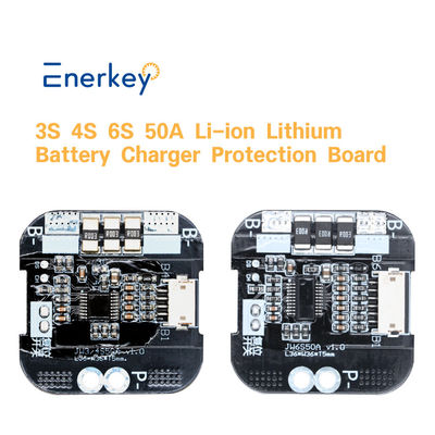 comprare 12V 24V batteria al litio BMS 3S 4S 6S 50A Batteria Protezione Board per l'alimentazione elettrica fabbricazione online