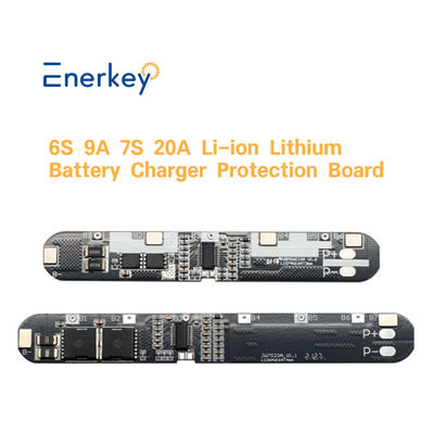 comprare Enerkey 6S 10A 22.2V/7S 20A 24V Li-ion Lithium 18650 Batteria BMS Packs Tavola di protezione PCB fabbricazione online