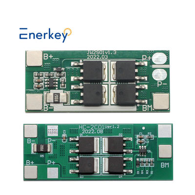 comprare Enerkey BMS 2S 20A 7.4V 8.4V Batteria Li-Ion LiPo BMS 18650 Pannello di protezione del caricabatterie per moto elettrica fabbricazione online