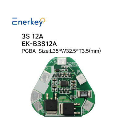 comprare Enerkey 3S 12A 11.1V 12.6V 18650 batterie al litio a ioni di litio BMS Protezione PCB fabbricazione online