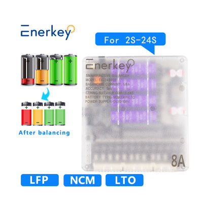 comprare Enerkey Smart Active Balancer 8a 24s 1A-8A Smart Equalizer per lo stoccaggio di energia commerciale fabbricazione online