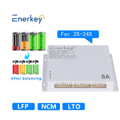 comprare Enerkey 8s 10s 12s 16s 20s 8a Smart Active Balancer Lithium Battery Cell Balancing Board fabbricazione online
