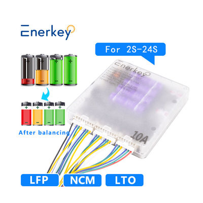 comprare Enerkey Battery Active Balancer 10a da 2 a 24 secondi Equalizatore intelligente al litio 10a per biciclette elettriche fabbricazione online