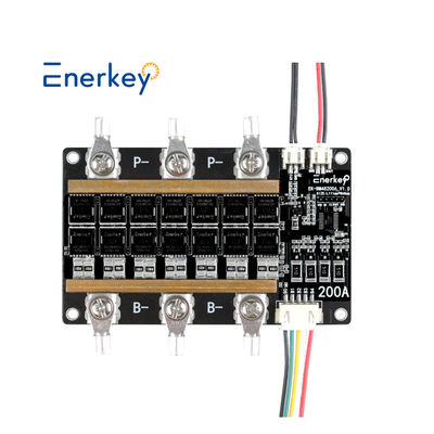 comprare Enerkey Hardware BMS 4S 200A LiFePO4 Battery PCB Protection Board con funzione di bilanciamento fabbricazione online