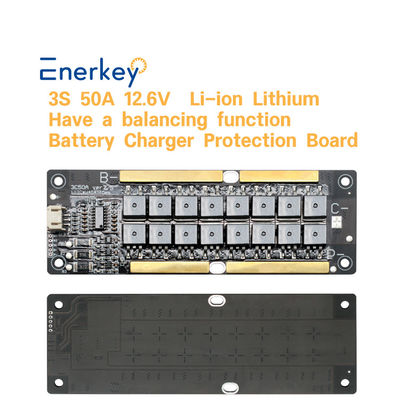 12.6V 3S 50A BMS bilanciatore attivo per batterie al litio ternari