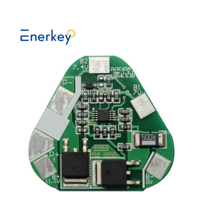 11.1V 12.6V Piastra di protezione triangolare al litio Spazzatrice di utensili elettrici aspirapolvere trapano elettrico 3S 12A BMS
