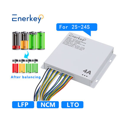 Enerkey Smart Lifepo4 Balancer 4A 2S-24S per batterie NCM/LFP/LTO da 3,2 a 3,7 V
