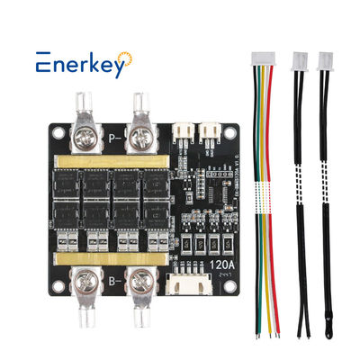 Enerkey BMS 4S 12V 120A Li-ion 3.2V Battery Protection Board con BMS di bilanciamento per 18650 Battery Pack 12V