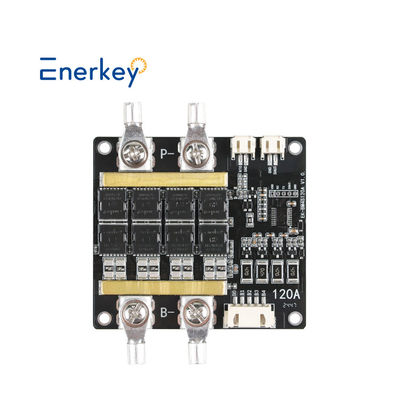 Enerkey 12V LiFePO4 BMS 3s 4s 120A 14.8V 18650 Batteria BMS Pacchi di protezione Tavola di bilanciamento Circuiti integrati