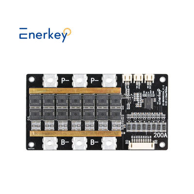 Enerkey 3S 200A Batteria al litio BMS LiFePO4/Li-ion/Lto/SIB Protect Board con equilibrio per auto elettronica