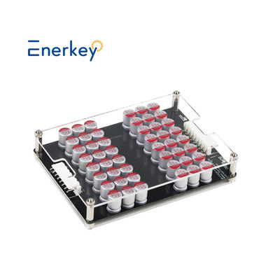 Enerkey 12S 13S 14S 15S 16S 5A Battery Active Balancer con piastra acrilica Li-ion/Lto/Lifepo4 Equalizer per auto elettrica